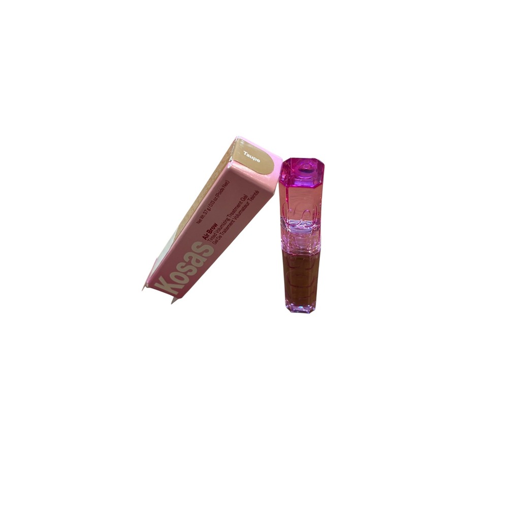 Kosas Air Brow Tinted Volumizing Treatment Gel Taupe NIB Full Size Imperfect Box